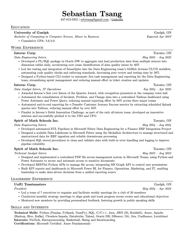 Resume